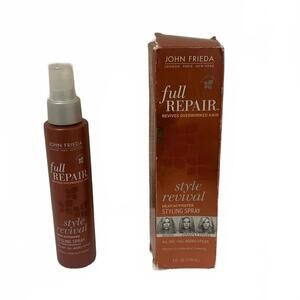 John Frieda Full Repair Style Revival Heat-Activated Styling Spray 4 oz NEW